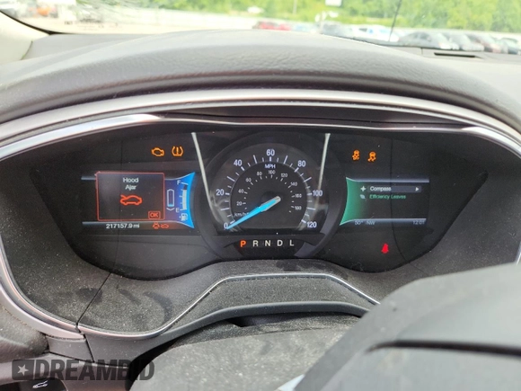 2013 Ford Fusion SE Hybrid with VIN 3FA6P0LU2DR329816, listed as a Copart auction lot 64308255 with 217,157 mi miles and Salvage title. Bid and sale history available at DreamBid. Image 9.