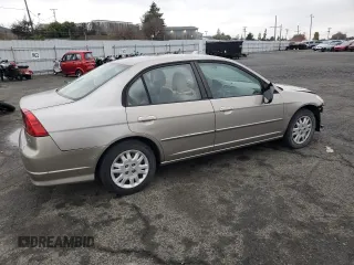2004 Honda Civic LX with VIN 2HGES15514H505381, listed as a Copart auction lot 84966924 with 285,019 mi miles and Salvage Title. Bid and sale history available at DreamBid. Image 3.