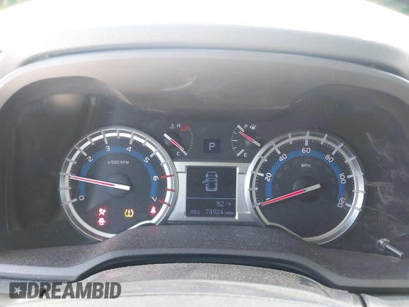 2016 Toyota 4Runner Limited with VIN JTEBU5JR4G5304870, listed as a IAAI auction lot 41889502 with 74,924 mi miles and . Bid and sale history available at DreamBid. Image 7.