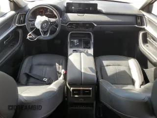 2024 Mazda CX-90 3.3 Turbo S with VIN JM3KK1HC7R1122618, listed as a Copart auction lot 49292855 with 30,233 mi miles and Salvage Title. Bid and sale history available at carsss.com. Image 8.