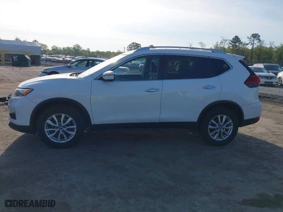 2017 Nissan Rogue SV with VIN KNMAT2MV2HP571019, listed as a IAAI auction lot 42074667 with 164,965 mi miles. Bid and sale history available at carsss.com. Image 14.