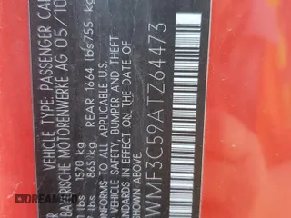 2010 MINI Hardtop с VIN WMWMF3C59ATZ64473, выставлен на аукционе Copart как лот 56569095 с пробегом 104 146 миль миль и Списание • Salvage title. История ставок и продаж доступна на DreamBid. Изображение 13.