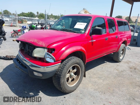 2004 Toyota Tacoma PreRunner with VIN 5TEGN92N94Z335017, listed as a IAAI auction lot 42398174 with 250,771 mi miles and . Bid and sale history available at DreamBid. Image 17.