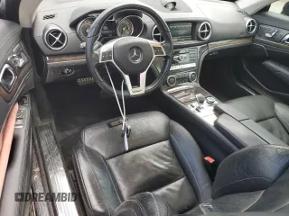 2015 Mercedes-Benz SL 400 with VIN WDDJK6FA4FF037405, listed as a Copart auction lot 61626415 with Not provided miles and Salvage title. Bid and sale history available at DreamBid. Image 8.