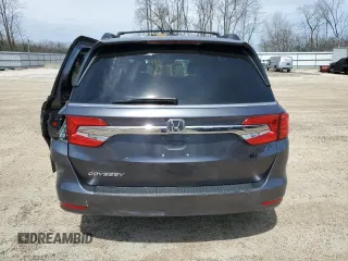 2018 Honda Odyssey EX-L with VIN 5FNRL6H73JB005389, listed as a Copart auction lot 53842505 with 125,514 mi miles and Clean Title. Bid and sale history available at carsss.com. Image 6.
