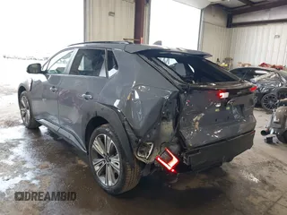 2023 Subaru Solterra Limited with VIN JTMABABA9PA021704, listed as a IAAI auction lot 41707243 with 13,519 mi miles and . Bid and sale history available at DreamBid. Image 3.