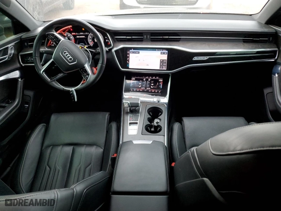 2019 Audi A7 Premium Plus with VIN WAUR2AF28KN091201, listed as a Copart auction lot 58693443 with 42,046 mi miles. Bid and sale history available at carsss.com. Image 8.