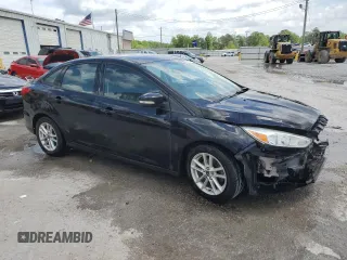 2017 Ford Focus SE with VIN 1FADP3F27HL322402, listed as a Copart auction lot 53309565 with 108,846 mi miles and Salvage title. Bid and sale history available at DreamBid. Image 4.
