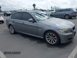 2011 BMW 3 Series 328i with VIN WBAPH5C59BA444595, listed as a IAAI auction lot 41756008 with Not Provided miles and . Bid and sale history available at carsss.com. Image 1.