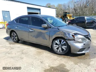 2019 Nissan Sentra S with VIN 3N1AB7AP4KY209675, listed as a Copart auction lot 49221925 with 159,216 mi miles and Salvage Title. Bid and sale history available at carsss.com. Image 4.
