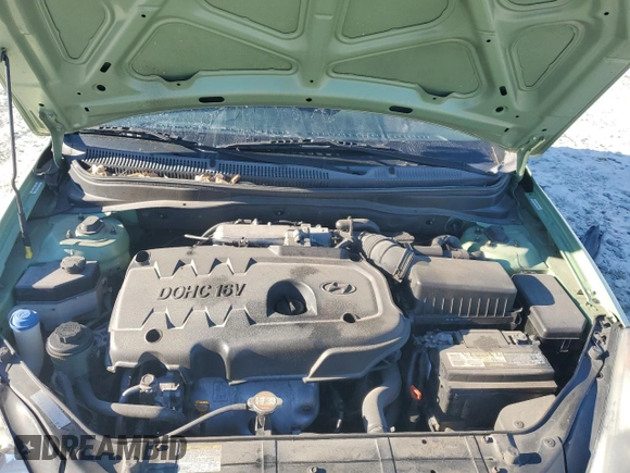 2008 Hyundai Accent GS with VIN KMHCM36C48U070038, listed as a Copart auction lot 83967774 with 137,324 mi miles and Salvage Title. Bid and sale history available at carsss.com. Image 12.