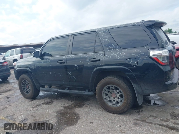 2022 Toyota 4Runner SR5 with VIN JTEEU5JR1N5259915, listed as a IAAI auction lot 42084335 with 45,059 mi miles and . Bid and sale history available at DreamBid. Image 14.