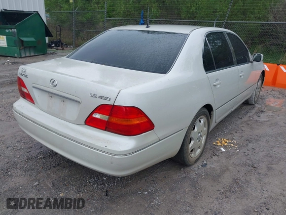 2003 Lexus LS 430 with VIN JTHBN30F530103966, listed as a IAAI auction lot 41964555 with 274,385 mi miles and . Bid and sale history available at DreamBid. Image 4.