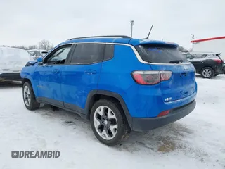 2021 Jeep Compass Limited with VIN 3C4NJCCB2MT528312, listed as a IAAI auction lot 41234690 with 83,036 mi miles. Bid and sale history available at carsss.com. Image 3.
