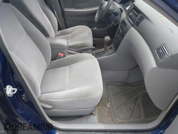 2005 Toyota Corolla CE with VIN 1NXBR32E05Z386634, listed as a IAAI auction lot 42673405 with 193,094 mi miles and . Bid and sale history available at DreamBid. Image 5.