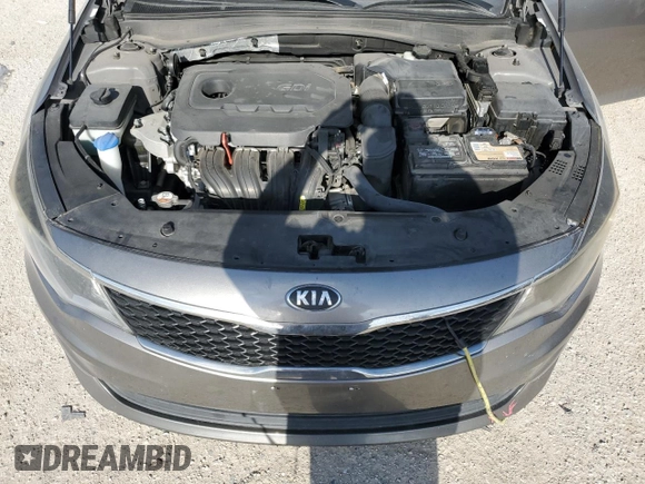 2016 Kia Optima LX with VIN 5XXGT4L39GG020999, listed as a Copart auction lot 67767444 with 99,284 mi miles and Salvage Title. Bid and sale history available at carsss.com. Image 11.