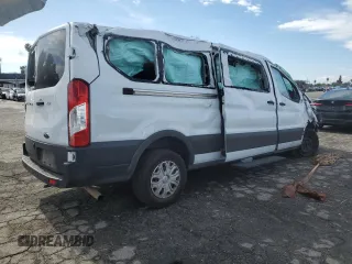 2023 Ford Transit Passenger XL with VIN 1FBAX2YG6PKA93557, listed as a Copart auction lot 42606195 with Not Provided miles and Non Repairable. Bid and sale history available at DreamBid. Image 3.