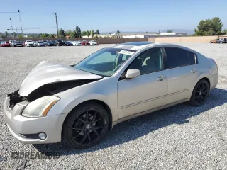 2006 Nissan Maxima SL with VIN 1N4BA41E56C860285, listed as a Copart auction lot 55126745 with 139,342 mi miles and Salvage title. Bid and sale history available at DreamBid. Image 1.