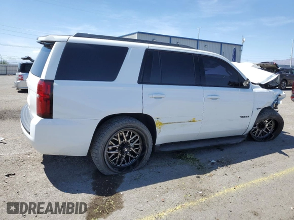 2018 Chevrolet Tahoe LS with VIN 1GNSCAKC0JR296669, listed as a Copart auction lot 54044745 with 147,457 mi miles and Salvage title. Bid and sale history available at DreamBid. Image 3.