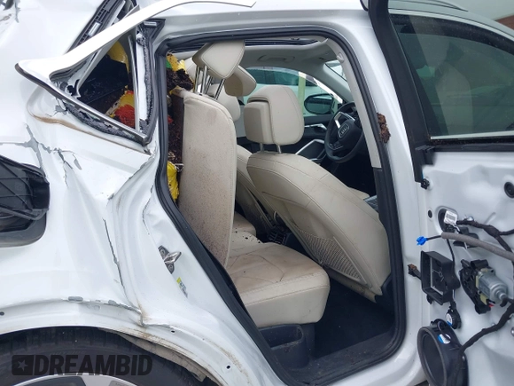 2020 Audi Q3 S line Premium Plus with VIN WA1EECF37L1078293, listed as a IAAI auction lot 42158322 with 56,345 mi miles and . Bid and sale history available at DreamBid. Image 8.