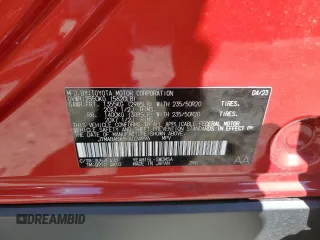 2023 Subaru Solterra Limited with VIN JTMABABA8PA024996, listed as a Copart auction lot 57842655 with 11,080 mi miles and Salvage title. Bid and sale history available at DreamBid. Image 13.