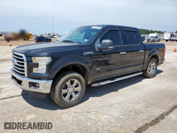 2015 Ford F-150 XL with VIN 1FTEW1CP9FKD76633, listed as a Copart auction lot 58172055 with 149,079 mi miles and Salvage title. Bid and sale history available at DreamBid. Image 1.