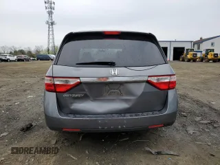 2013 Honda Odyssey LX with VIN 5FNRL5H24DB001080, listed as a Copart auction lot 52790605 with 137,853 mi miles and Salvage Title. Bid and sale history available at carsss.com. Image 6.