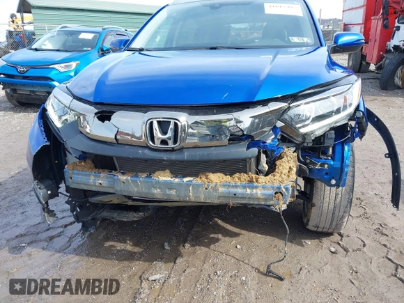 2022 Honda HR-V EX with VIN 3CZRU6H55NM734940, listed as a IAAI auction lot 41617485 with 19,860 mi miles. Bid and sale history available at carsss.com. Image 6.
