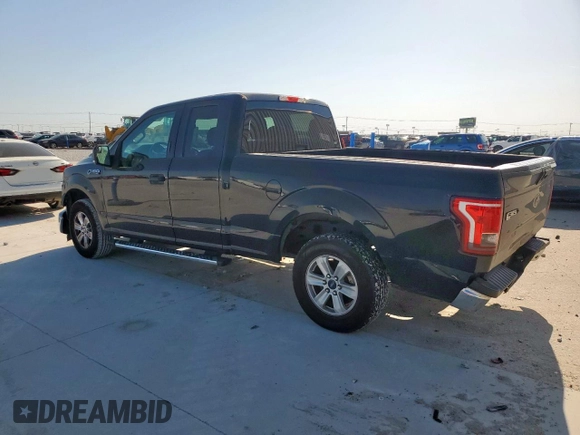 2017 Ford F-150 XL with VIN 1FTEX1C86HKD34624, listed as a Copart auction lot 51810795 with 223,182 mi miles and Salvage Title. Bid and sale history available at carsss.com. Image 2.