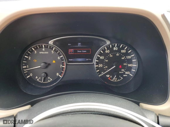 2017 Nissan Pathfinder SV with VIN 5N1DR2MN5HC633379, listed as a Copart auction lot 54587415 with 96,826 mi miles and Salvage Title. Bid and sale history available at carsss.com. Image 9.