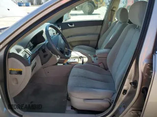 2006 Hyundai Sonata GLS with VIN 5NPEU46F86H020862, listed as a Copart auction lot 54012625 with 96,654 mi miles and Salvage Title. Bid and sale history available at DreamBid. Image 7.