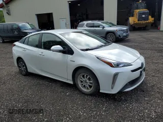 2022 Toyota Prius LE with VIN JTDL9MFUXN3038720, listed as a Copart auction lot 61212455 with 66,669 mi miles and Salvage title. Bid and sale history available at DreamBid. Image 4.