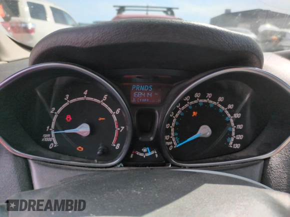 2015 Ford Fiesta SE with VIN 3FADP4BJ8FM199854, listed as a Copart auction lot 51870205 with 168,414 mi miles and Salvage Title. Bid and sale history available at DreamBid. Image 9.