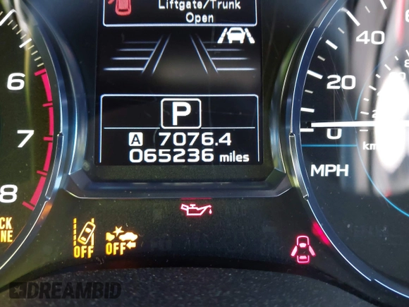 2018 Subaru Forester Premium with VIN JF2SJAGC7JH494972, listed as a IAAI auction lot 40811840 with 65,239 mi miles and . Bid and sale history available at DreamBid. Image 16.