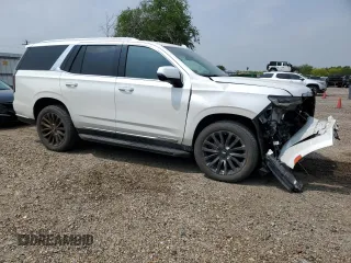 2021 Cadillac Escalade Luxury with VIN 1GYS4AKL3MR232470, listed as a Copart auction lot 51305355 with 94,916 mi miles and Salvage title. Bid and sale history available at DreamBid. Image 4.