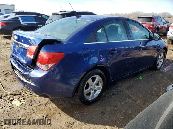 2013 Chevrolet Cruze 1LT with VIN 1G1PC5SBXD7183530, listed as a Copart auction lot 48173515 with 143,795 mi miles and Salvage Title. Bid and sale history available at carsss.com. Image 3.