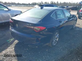 2021 Acura TLX Technology with VIN 19UUB5F48MA010750, listed as a IAAI auction lot 41779356 with 40,669 mi miles and . Bid and sale history available at DreamBid. Image 4.
