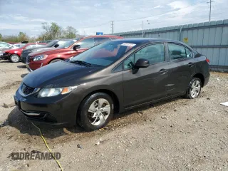 2013 Honda Civic LX z VIN 19XFB2F54DE074991, wystawiony jako Copart lot #55513735 z przebiegiem 202 941 mil mil oraz Szkoda całkowita • Salvage title. Historia ofert i sprzedaży dostępna na DreamBid. Obrazek 1.
