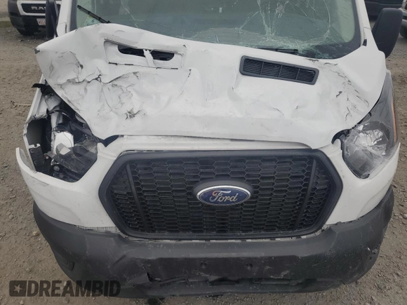 2023 Ford Transit Cargo with VIN 1FTBR1C87PKC01057, listed as a Copart auction lot 66183374 with 1,863 mi miles and Salvage Title. Bid and sale history available at DreamBid. Image 12.