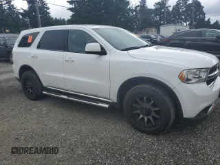 2013 Dodge Durango SXT with VIN 1C4RDJAG8DC668145, listed as a Copart auction lot 62749645 with 204,958 mi miles and Clean title. Bid and sale history available at DreamBid. Image 4.