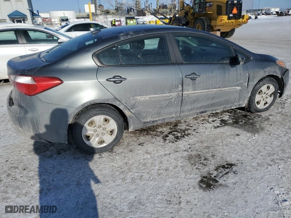 2016 Kia Forte LX with VIN KNAFK4A6XG5465166, listed as a Copart auction lot 44225135 with 187,980 mi miles and Salvage Title. Bid and sale history available at carsss.com. Image 3.