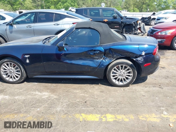 2018 FIAT 124 Spider Classica with VIN JC1NFAEK1J0136558, listed as a IAAI auction lot 42065716 with 67,000 mi miles and . Bid and sale history available at DreamBid. Image 6.