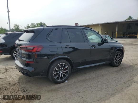 2021 BMW X5 xDrive40i z VIN 5UXCR6C05M9E78676, wystawiony jako Copart lot #60026475 z przebiegiem 50 772 mil mil oraz Szkoda całkowita • Salvage title. Historia ofert i sprzedaży dostępna na DreamBid. Obrazek 3.