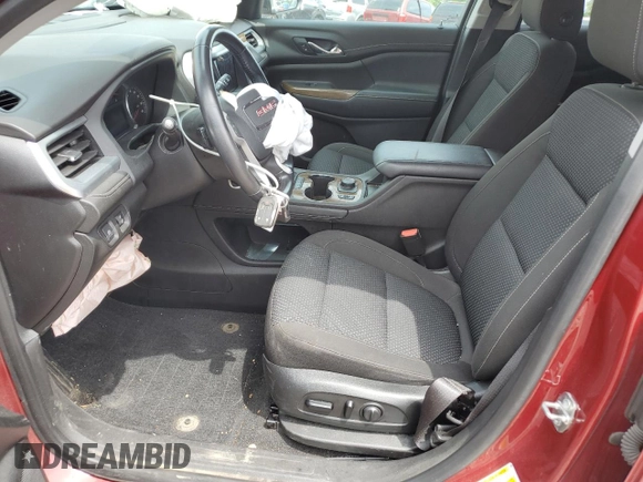 2020 GMC Acadia SLE z VIN 1GKKNRLSXLZ194214, wystawiony jako Copart lot #57032525 z przebiegiem 50 390 mil mil oraz Szkoda całkowita • Salvage title. Historia ofert i sprzedaży dostępna na DreamBid. Obrazek 7.