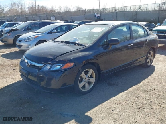 2006 Honda Civic Sdn EX with VIN 1HGFA16826L133698, listed as a IAAI auction lot 41870828 with 202,030 mi miles. Bid and sale history available at carsss.com. Image 2.