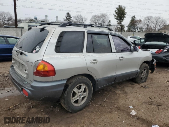 2004 Hyundai Santa Fe GLS with VIN KM8SC73D94U617141, listed as a Copart auction lot 46931565 with 120,192 mi miles and Salvage Title. Bid and sale history available at carsss.com. Image 3.