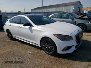 2020 Genesis G80 3.3T Sport with VIN KMTFN4JB8LU321981, listed as a Copart auction lot 70036414 with 35,005 mi miles and Salvage Title. Bid and sale history available at carsss.com. Image 4.