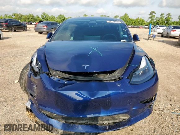 2022 Tesla Model 3 z VIN 5YJ3E1EA2NF343603, wystawiony jako Copart lot #59758095 z przebiegiem 14 965 mil mil oraz Szkoda całkowita • Salvage title. Historia ofert i sprzedaży dostępna na DreamBid. Obrazek 5.