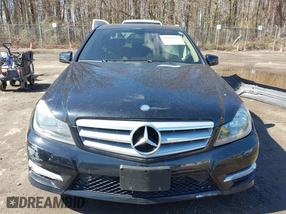 2012 Mercedes-Benz C-Class C 250 Sport with VIN WDDGF4HB9CR237960, listed as a IAAI auction lot 41816875 with 126,524 mi miles. Bid and sale history available at carsss.com. Image 12.