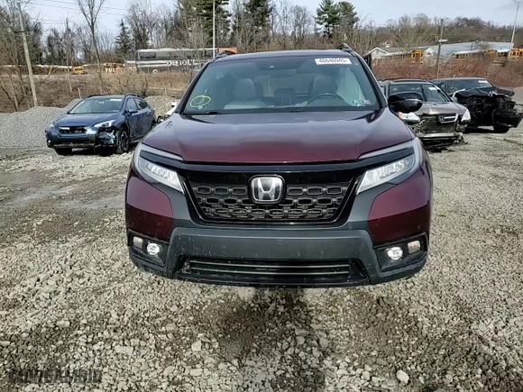 2019 Honda Passport Touring with VIN 5FNYF8H90KB002600, listed as a Copart auction lot 46646945 with 100,618 mi miles and Salvage Title. Bid and sale history available at carsss.com. Image 12.